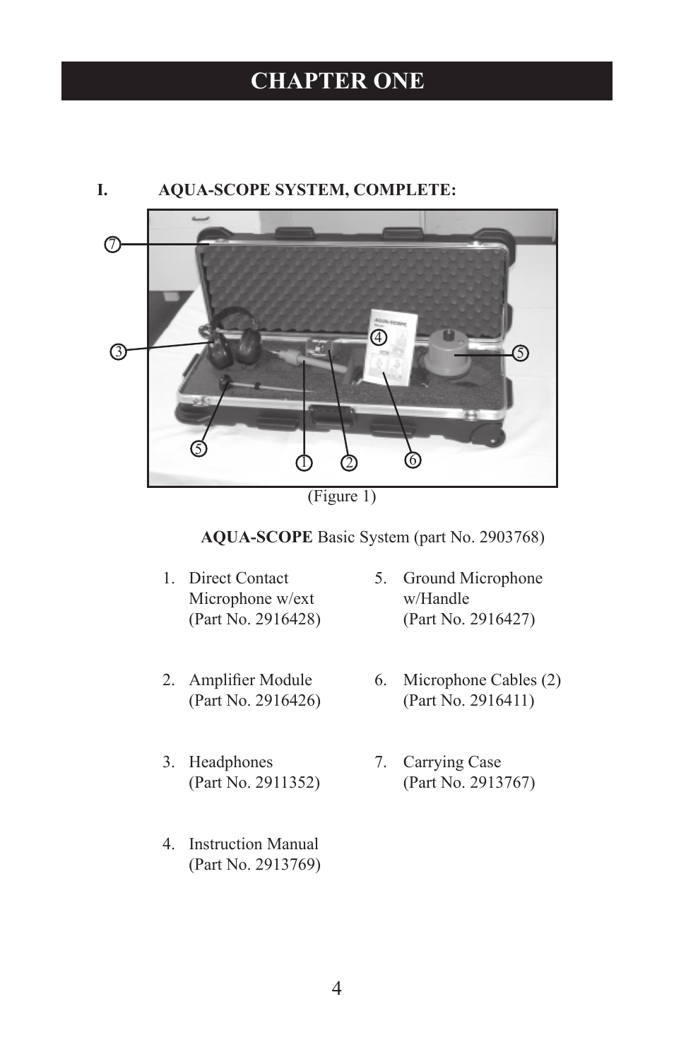 Chapter one | Heath Consultants Aqua-Scop User Manual | Page 7 / 39