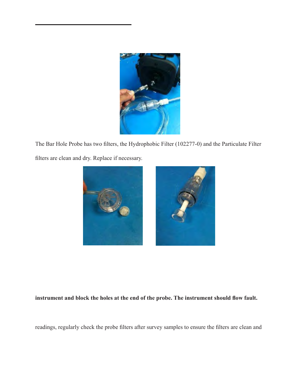 Using the bar hole probe | Heath Consultants Detecto Pak-Infrared (DP-I) User Manual | Page 22 / 35
