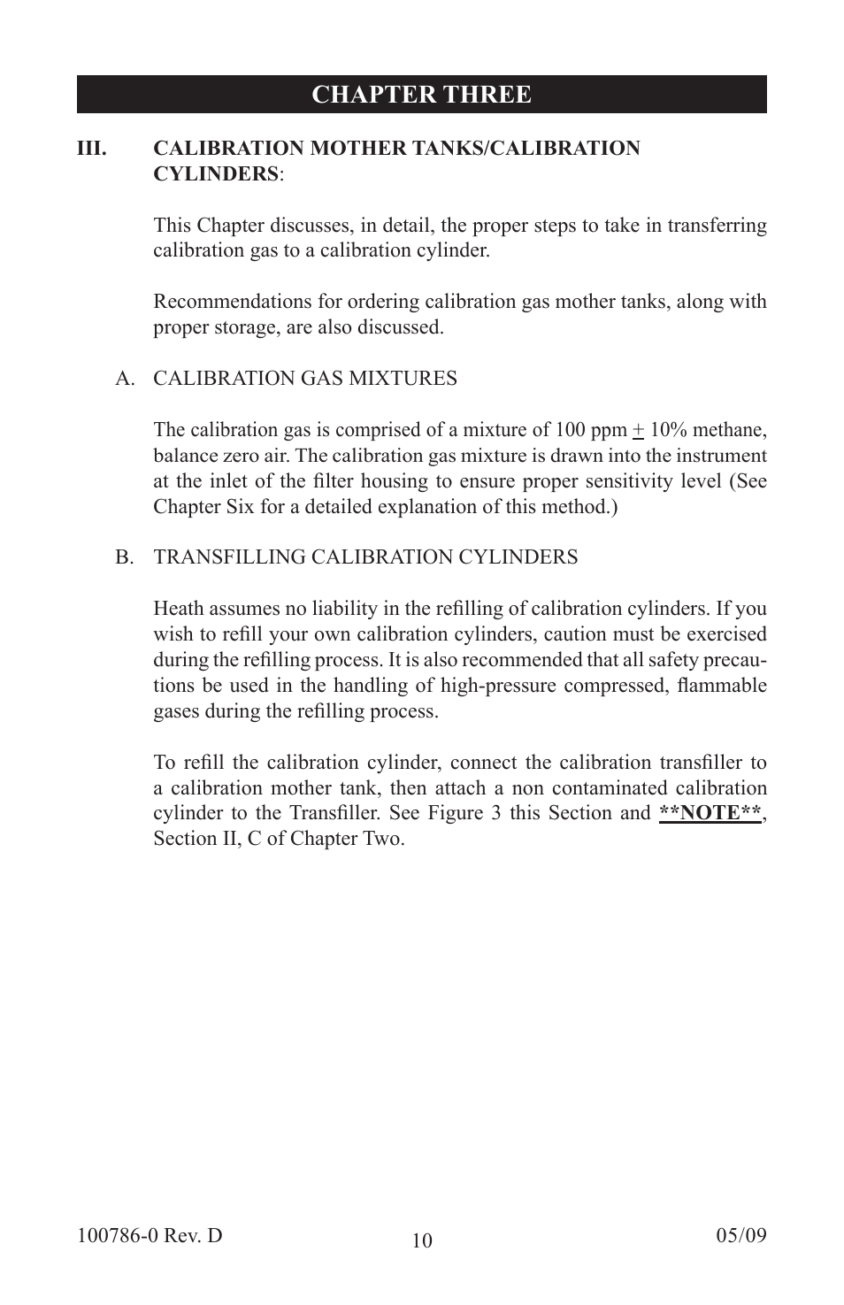 Chapter three | Heath Consultants Detecto-Pak 4 (DP) User Manual | Page 17 / 49