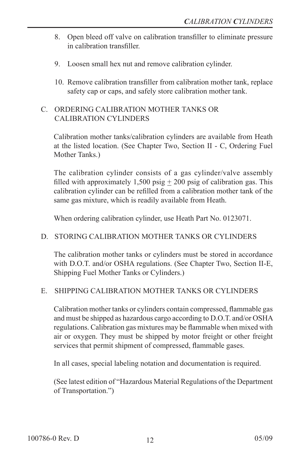 Heath Consultants Detecto-Pak 4 (DP) User Manual | Page 19 / 49