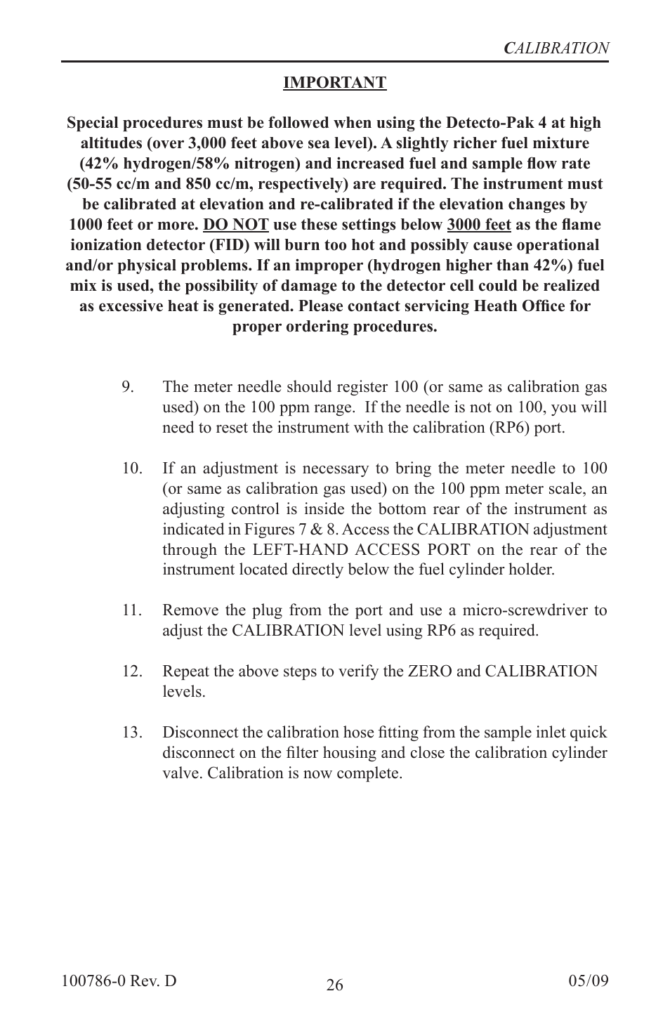 Heath Consultants Detecto-Pak 4 (DP) User Manual | Page 33 / 49