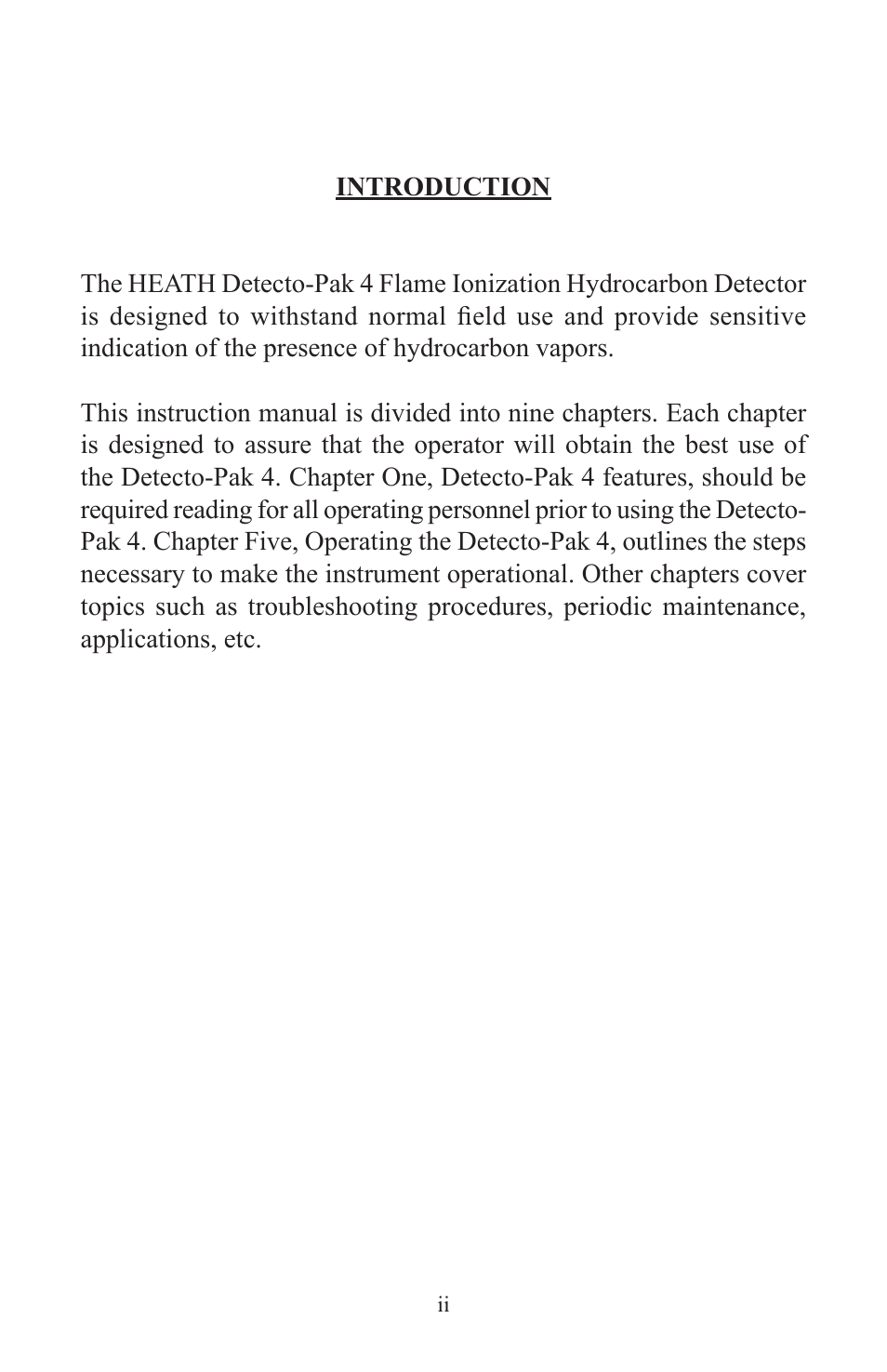 Heath Consultants Detecto-Pak 4 (DP) User Manual | Page 5 / 49