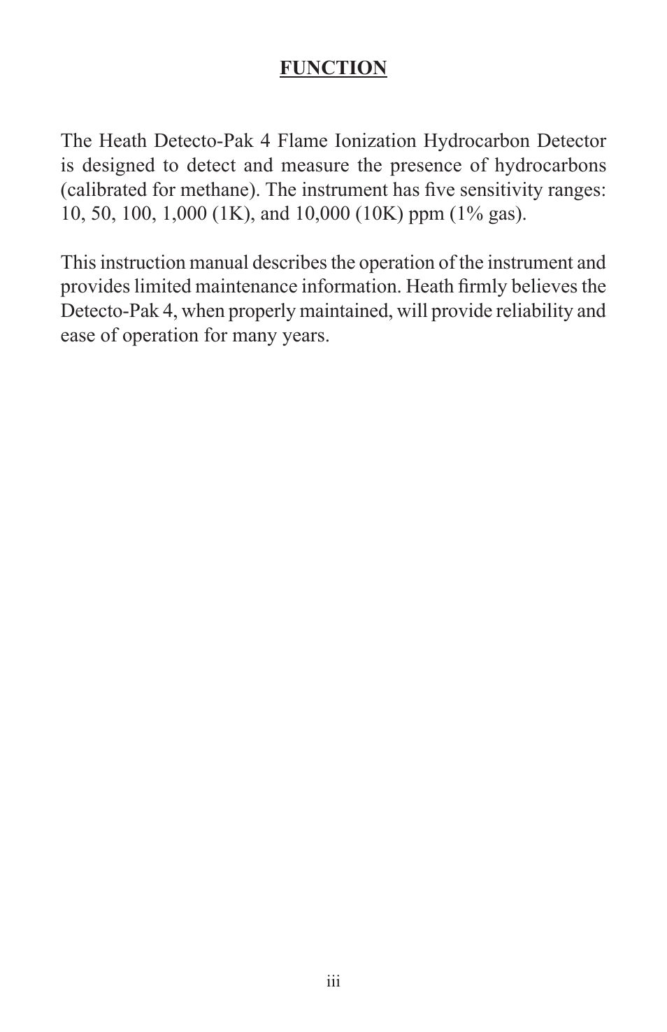 Heath Consultants Detecto-Pak 4 (DP) User Manual | Page 6 / 49