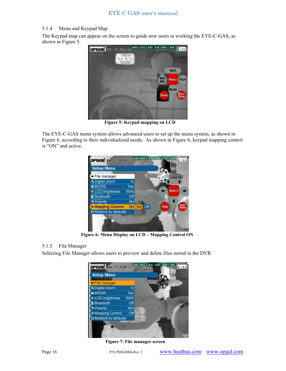 Heath Consultants EyeCGas User Manual | Page 16 / 62