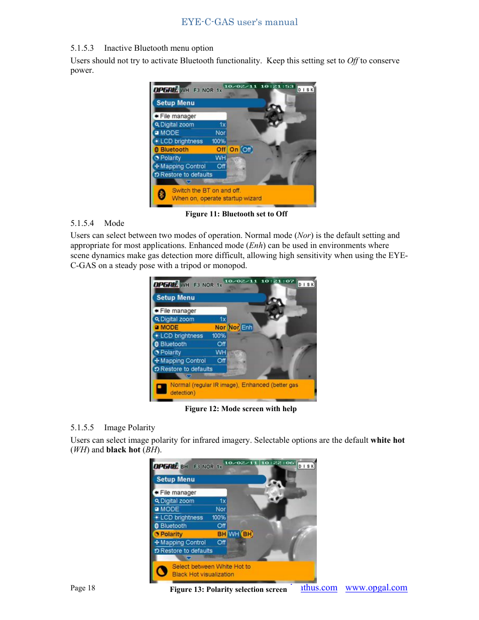 Heath Consultants EyeCGas User Manual | Page 18 / 62