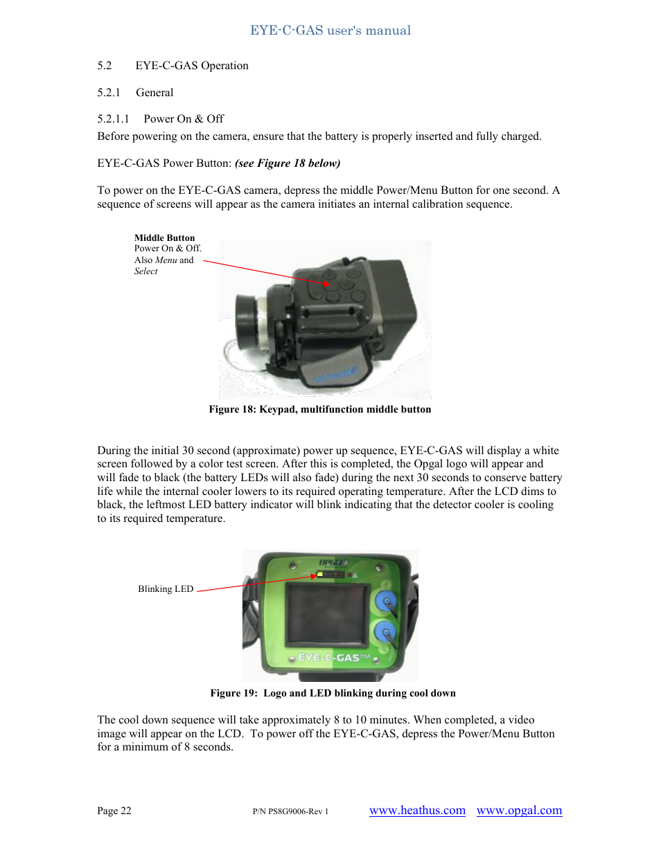 Heath Consultants EyeCGas User Manual | Page 22 / 62
