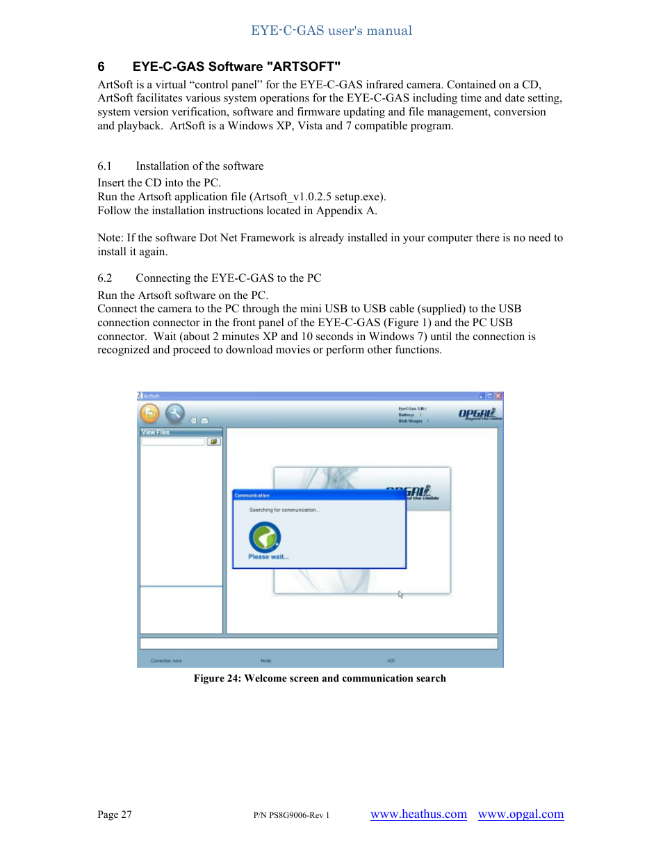 Heath Consultants EyeCGas User Manual | Page 27 / 62