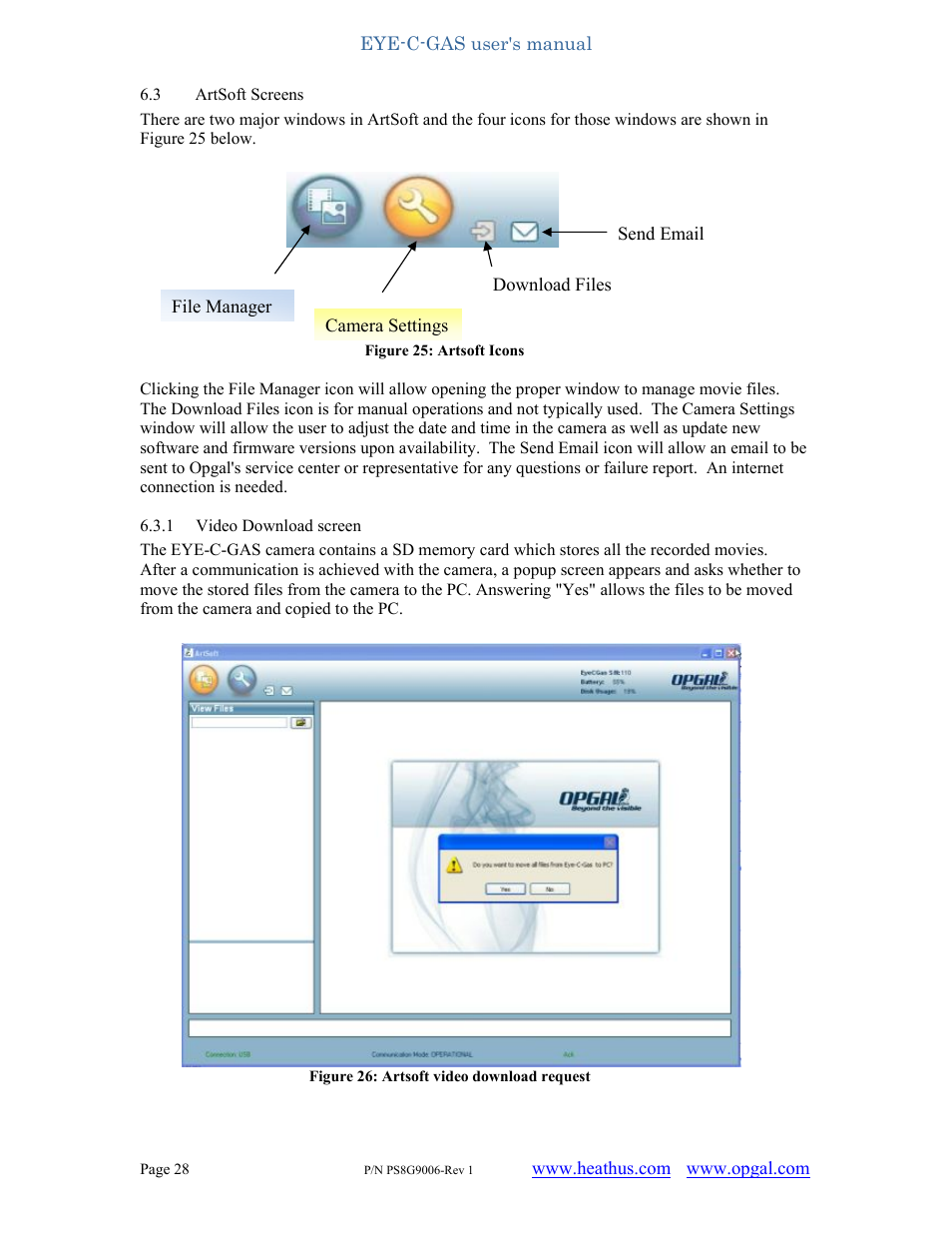 Heath Consultants EyeCGas User Manual | Page 28 / 62