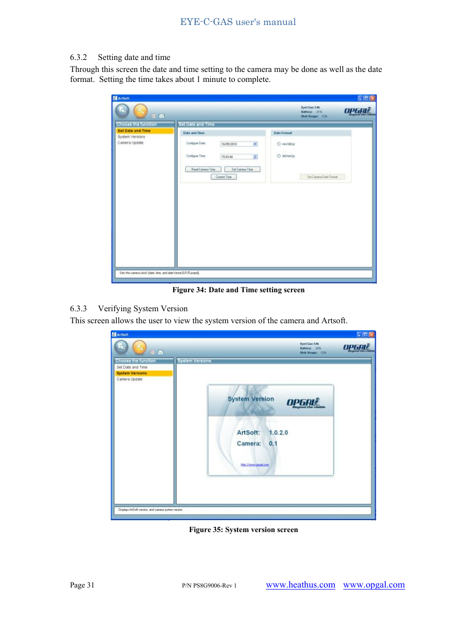 Heath Consultants EyeCGas User Manual | Page 31 / 62