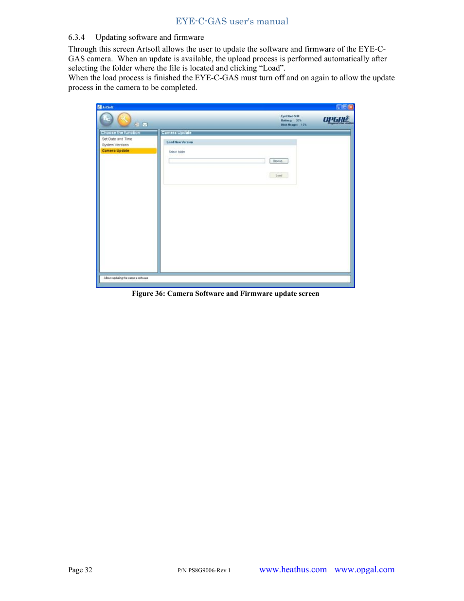 Heath Consultants EyeCGas User Manual | Page 32 / 62