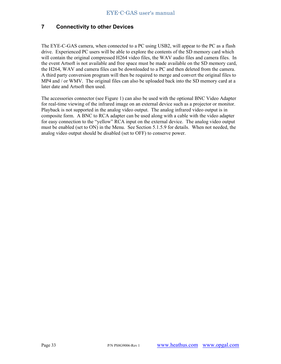 Heath Consultants EyeCGas User Manual | Page 33 / 62