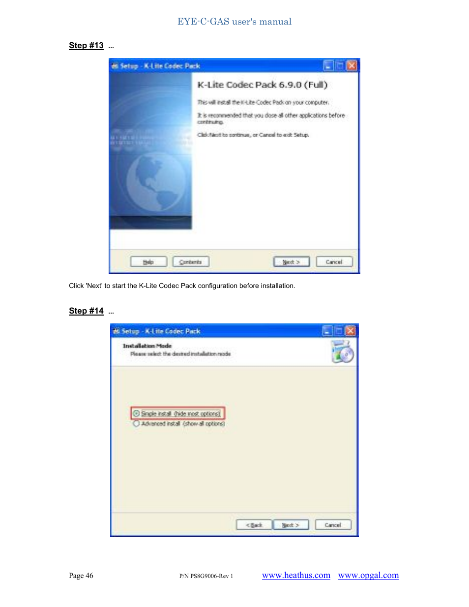 Heath Consultants EyeCGas User Manual | Page 46 / 62