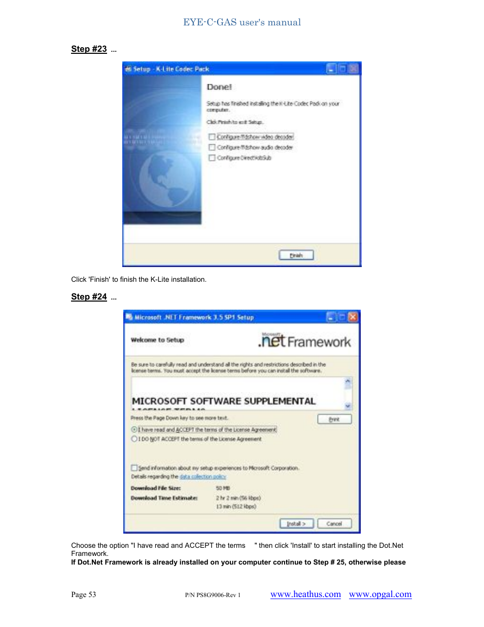 Heath Consultants EyeCGas User Manual | Page 53 / 62