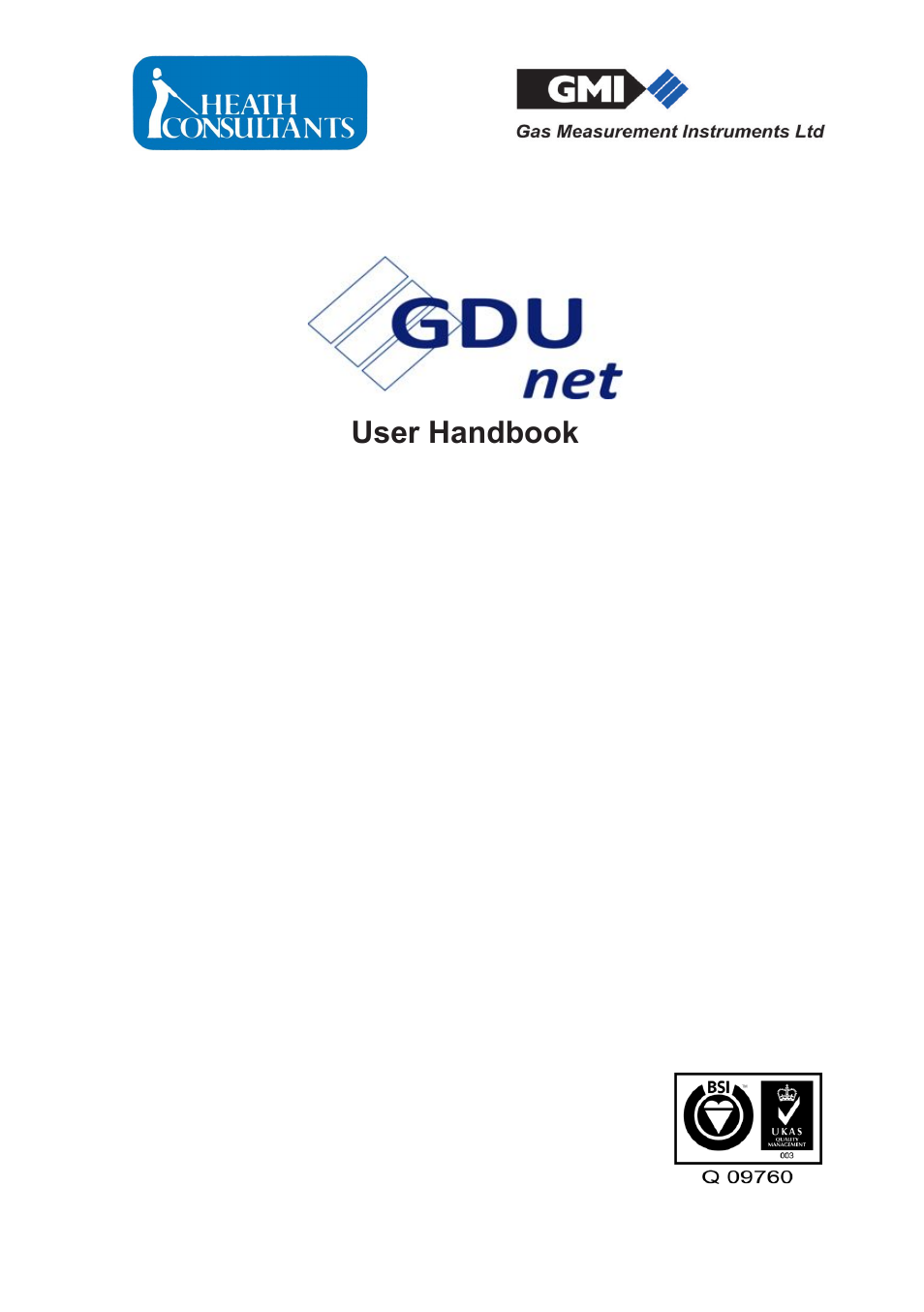 Heath Consultants Gas Delivery Unit (GDUnet) User Manual | 109 pages