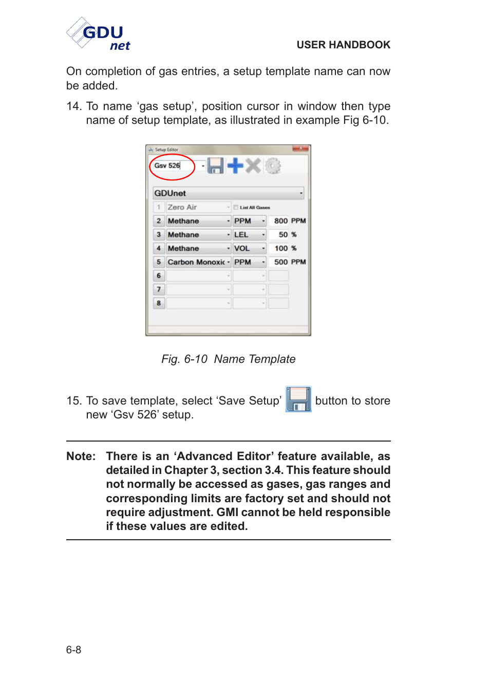 Heath Consultants Gas Delivery Unit (GDUnet) User Manual | Page 102 / 109