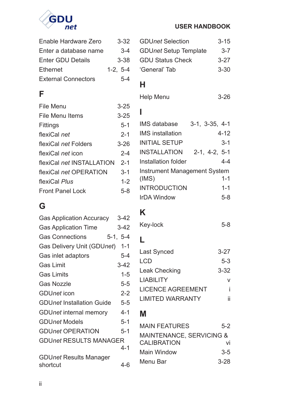 Heath Consultants Gas Delivery Unit (GDUnet) User Manual | Page 106 / 109