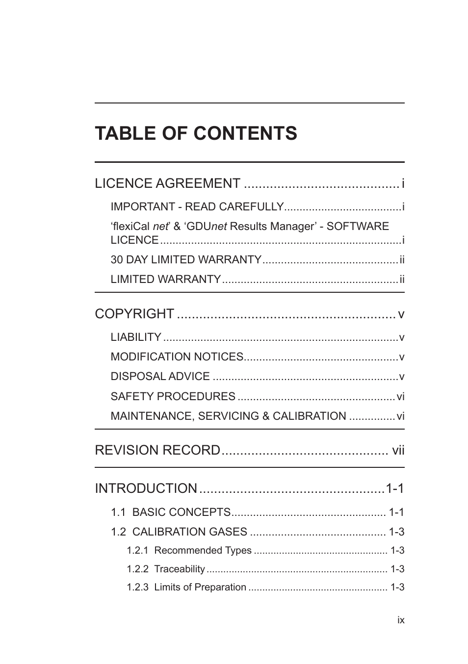 Heath Consultants Gas Delivery Unit (GDUnet) User Manual | Page 11 / 109