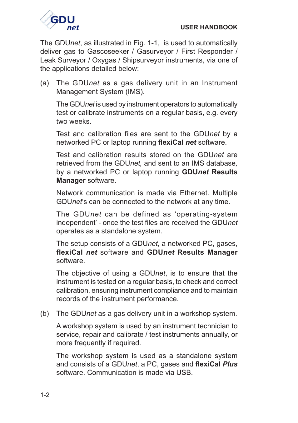 Heath Consultants Gas Delivery Unit (GDUnet) User Manual | Page 18 / 109