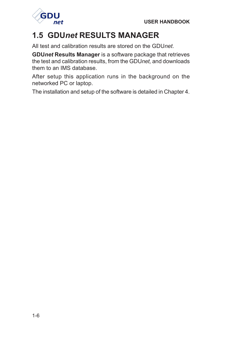 5 gdu net results manager | Heath Consultants Gas Delivery Unit (GDUnet) User Manual | Page 22 / 109