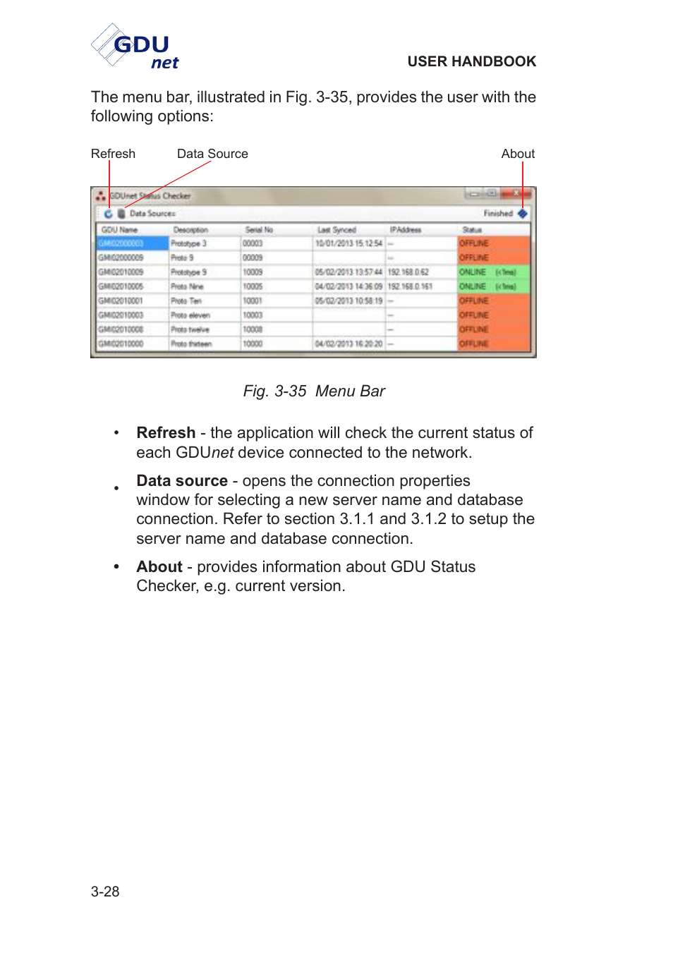 Heath Consultants Gas Delivery Unit (GDUnet) User Manual | Page 56 / 109