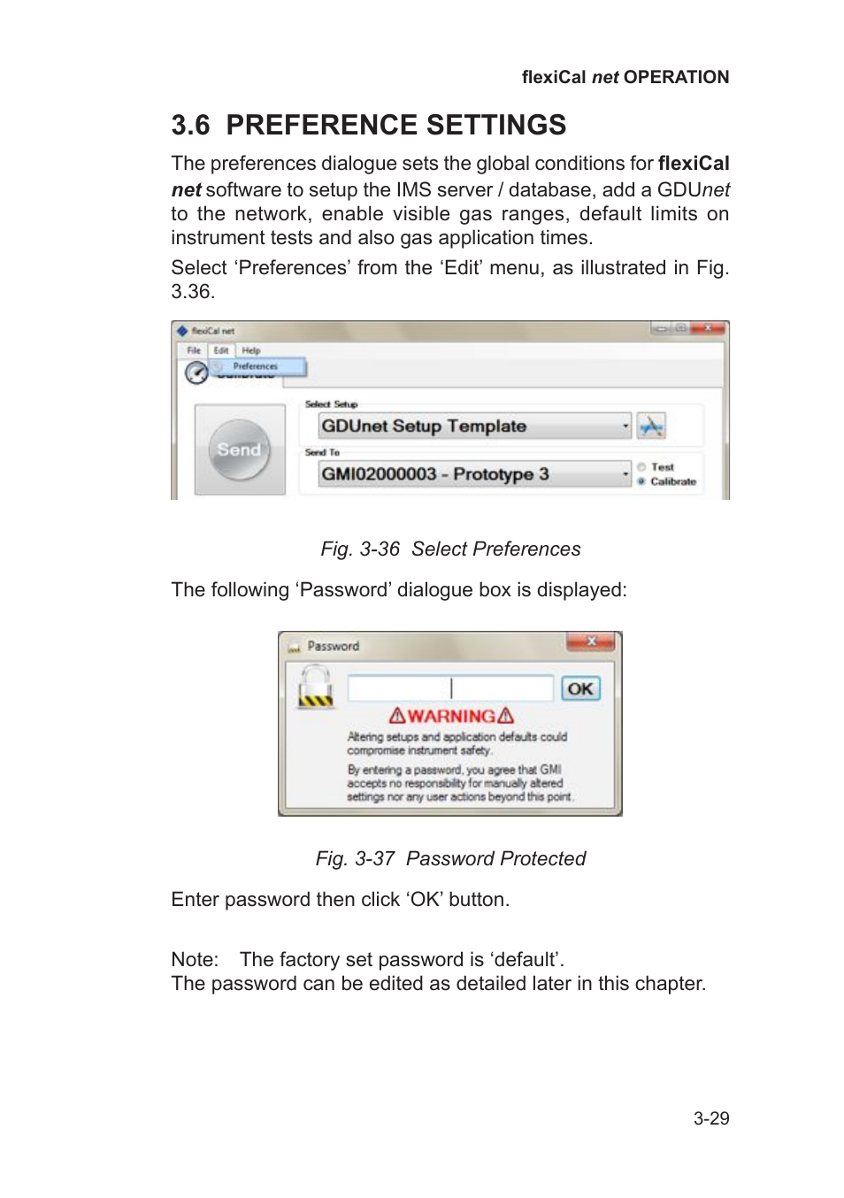 6 preference settings | Heath Consultants Gas Delivery Unit (GDUnet) User Manual | Page 57 / 109