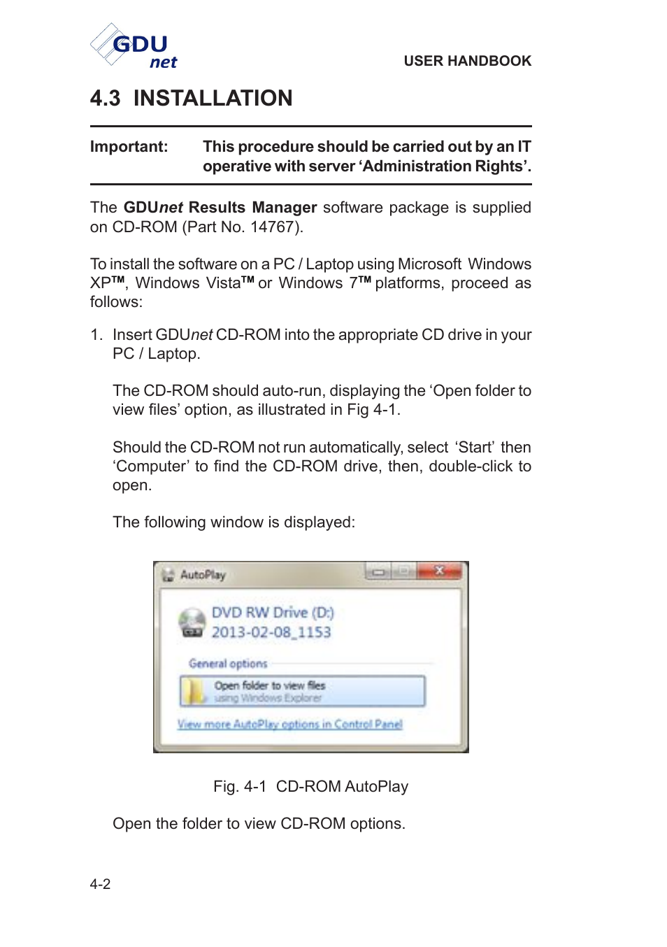 3 installation | Heath Consultants Gas Delivery Unit (GDUnet) User Manual | Page 72 / 109