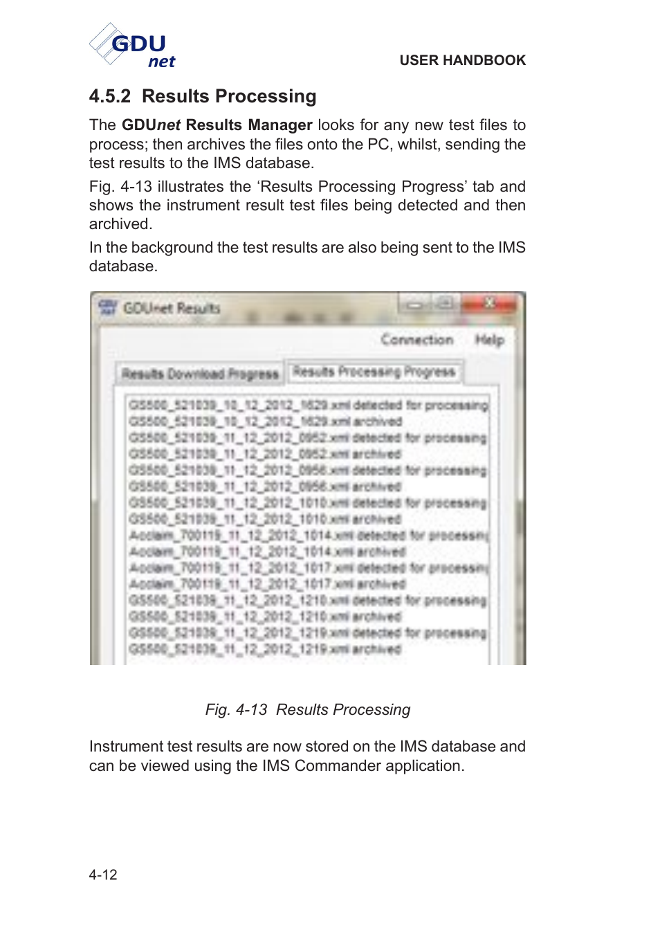 2 results processing | Heath Consultants Gas Delivery Unit (GDUnet) User Manual | Page 82 / 109