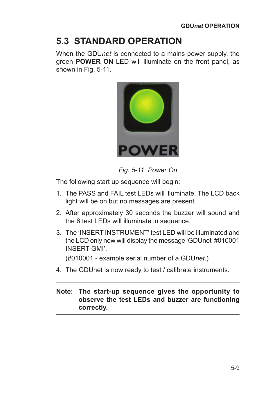 3 standard operation | Heath Consultants Gas Delivery Unit (GDUnet) User Manual | Page 91 / 109