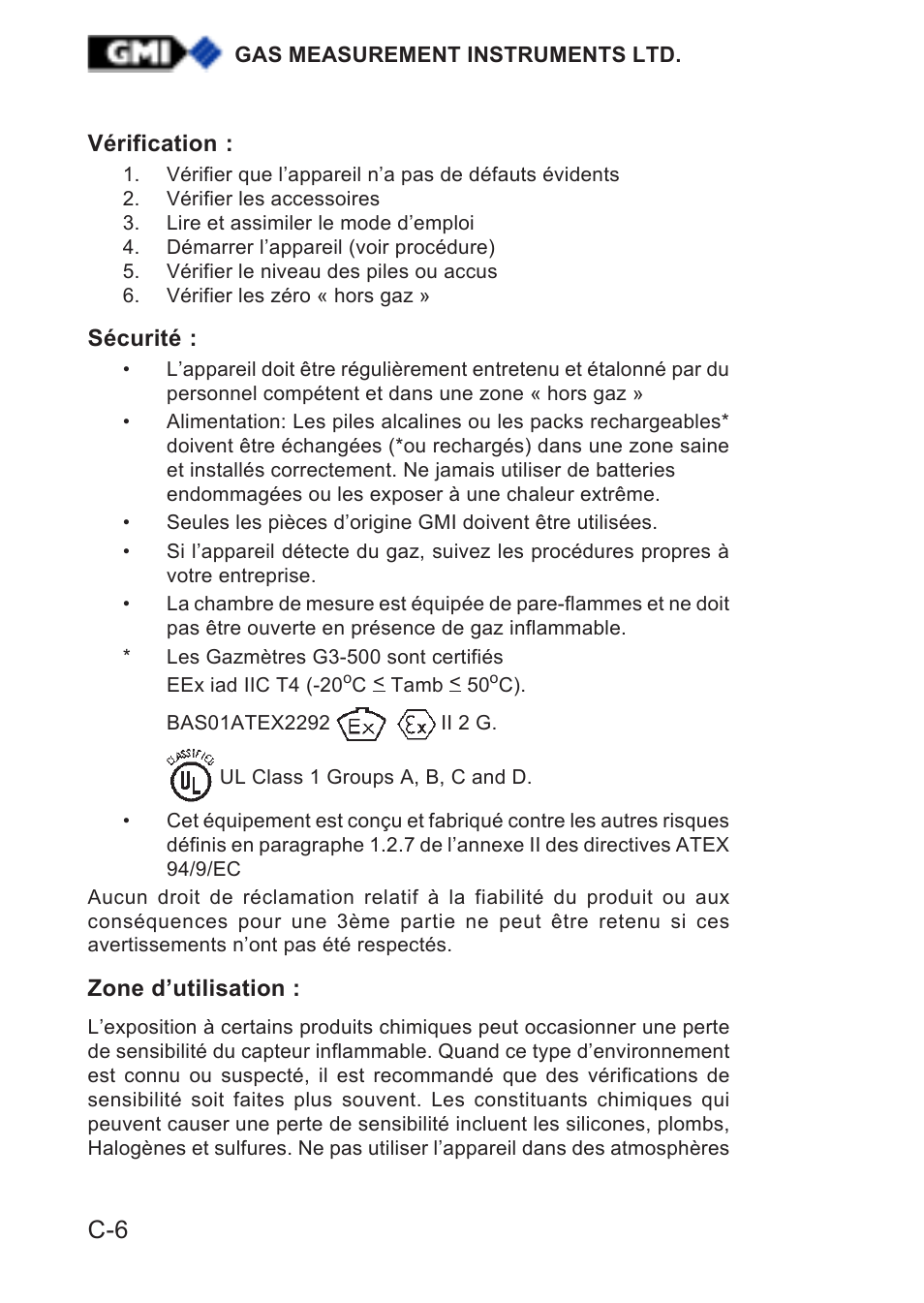 Heath Consultants Gasurveyor 500 Series User Manual | Page 64 / 89