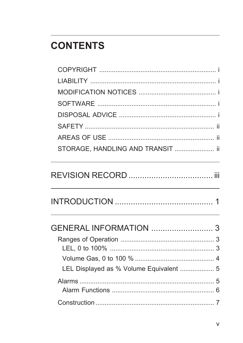 Heath Consultants Gasurveyor 500 Series User Manual | Page 7 / 89
