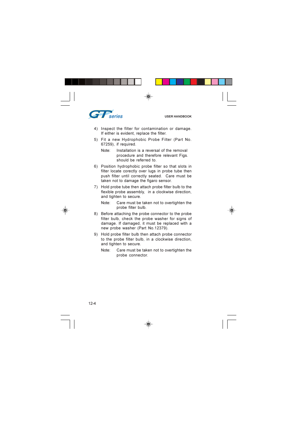 Heath Consultants GT Series User Manual | Page 128 / 170