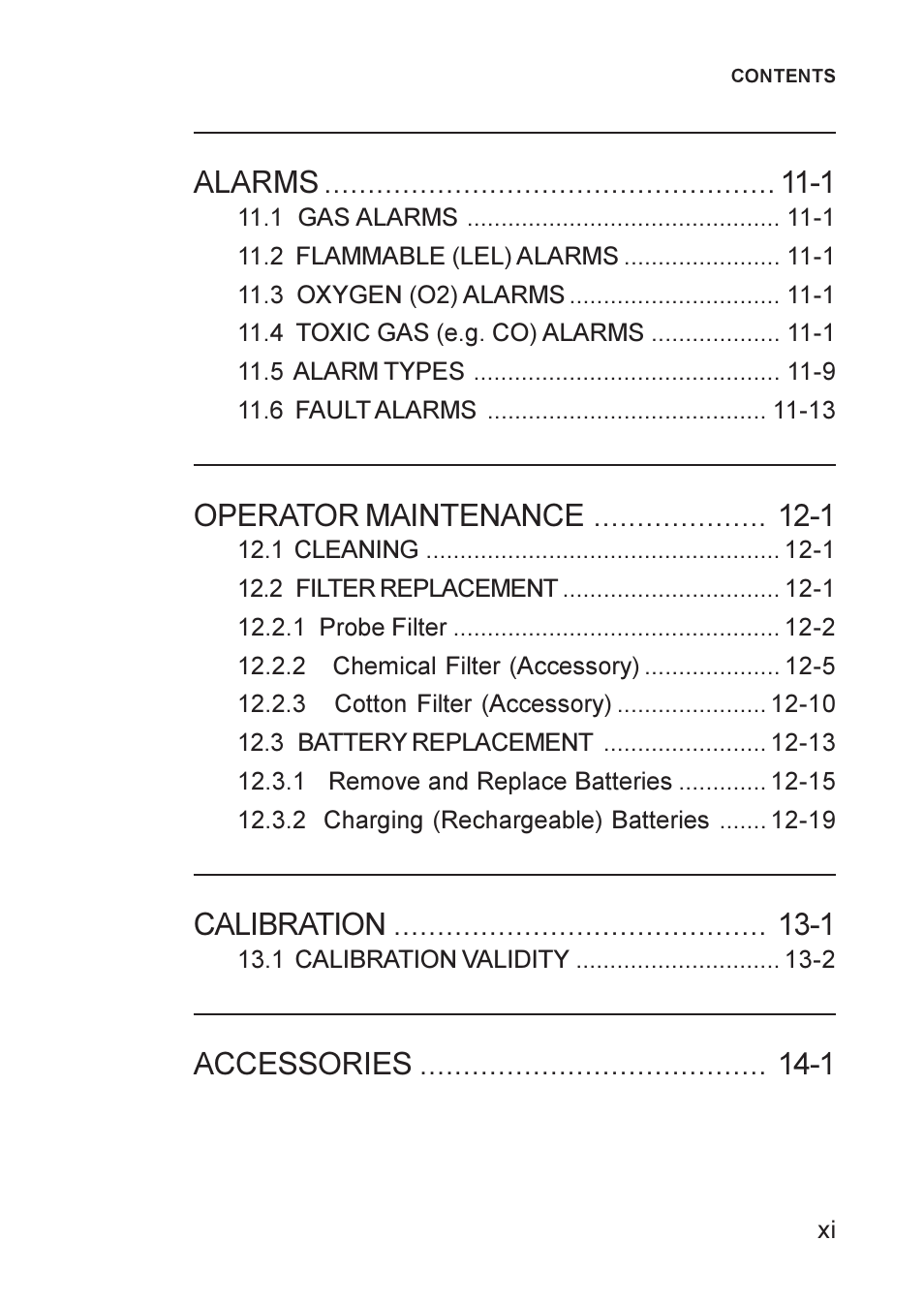 Heath Consultants GT Series User Manual | Page 13 / 170