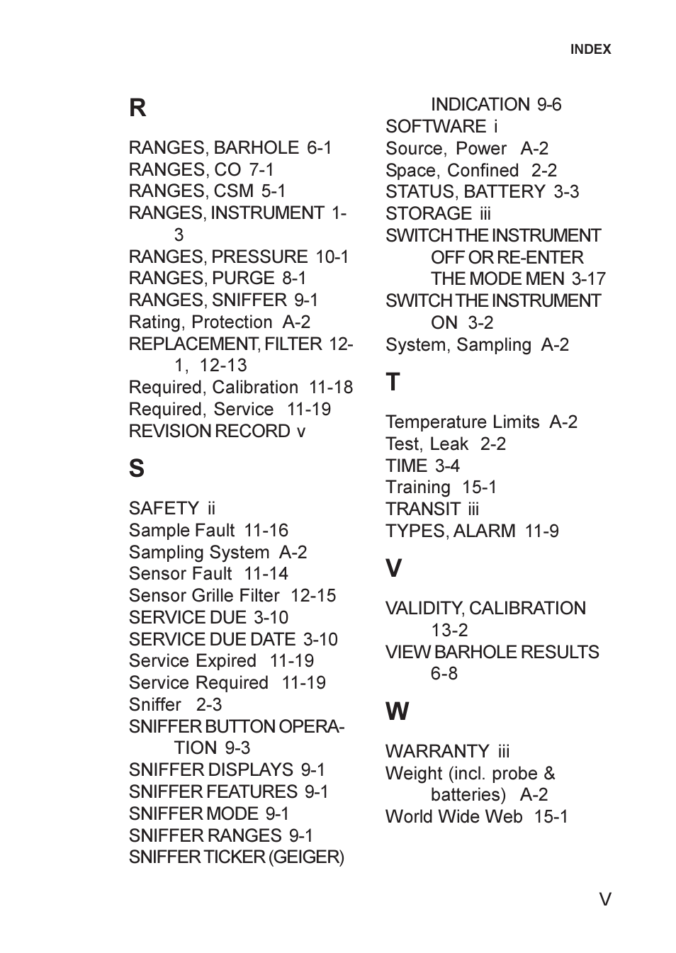 Heath Consultants GT Series User Manual | Page 167 / 170