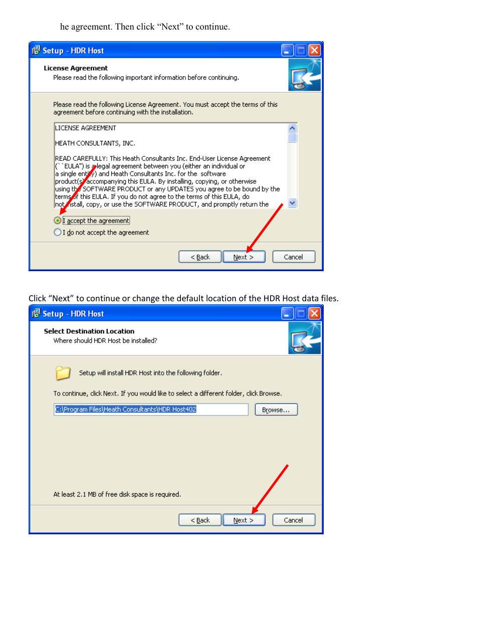 Heath Consultants Heath Data Recorder (HDR) User Manual | Page 12 / 45