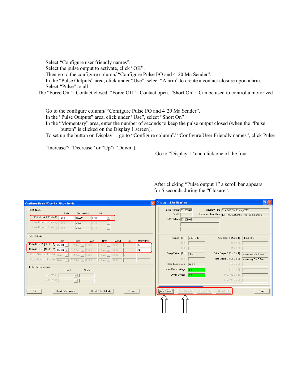 Pulse outputs | Heath Consultants Heath Data Recorder (HDR) User Manual | Page 17 / 45