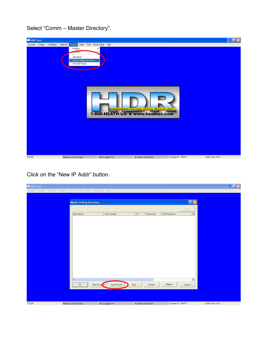 Heath Consultants Heath Data Recorder (HDR) User Manual | Page 25 / 45