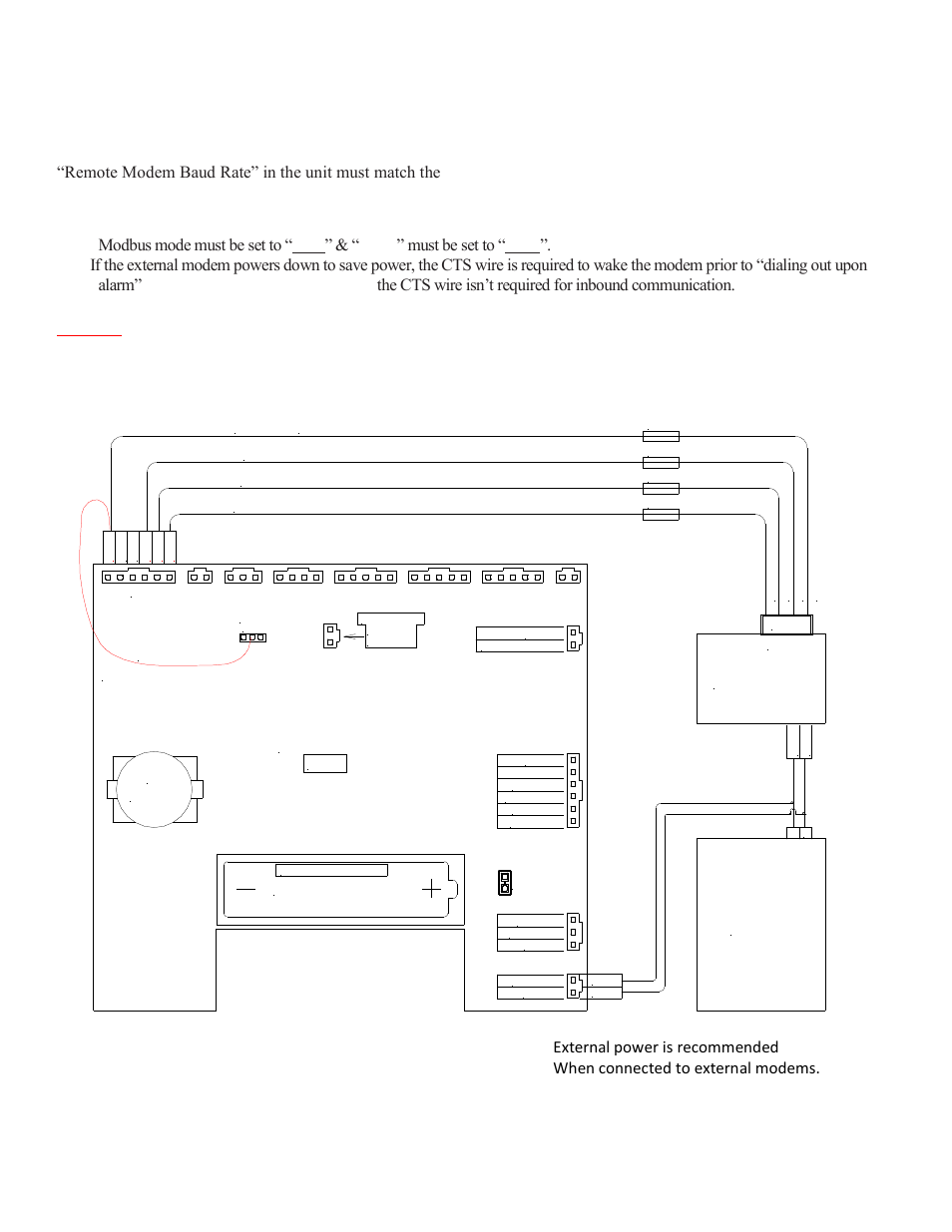 External modem | Heath Consultants Heath Data Recorder (HDR) User Manual | Page 9 / 45