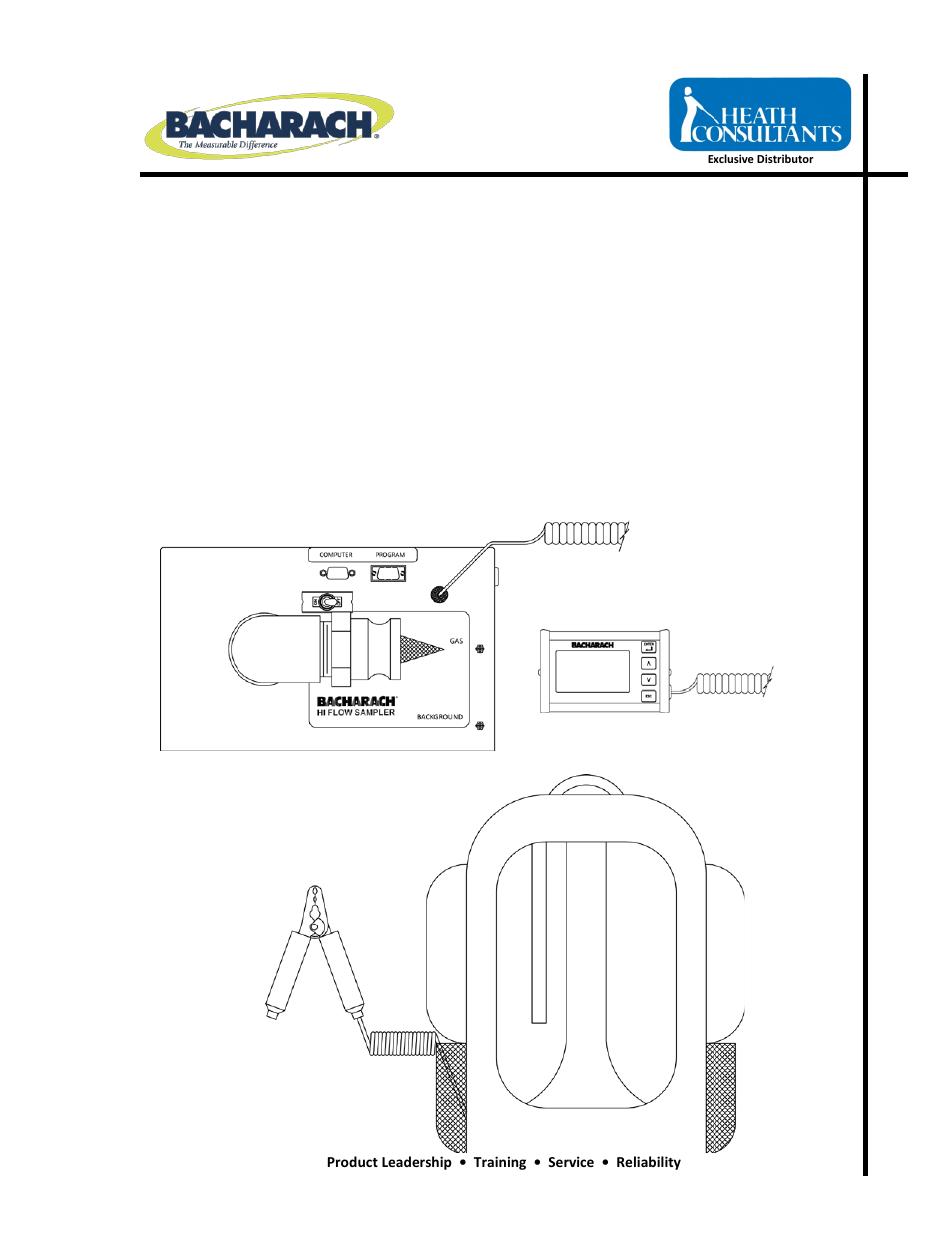 Heath Consultants Hi Flow Sampler User Manual | 62 pages