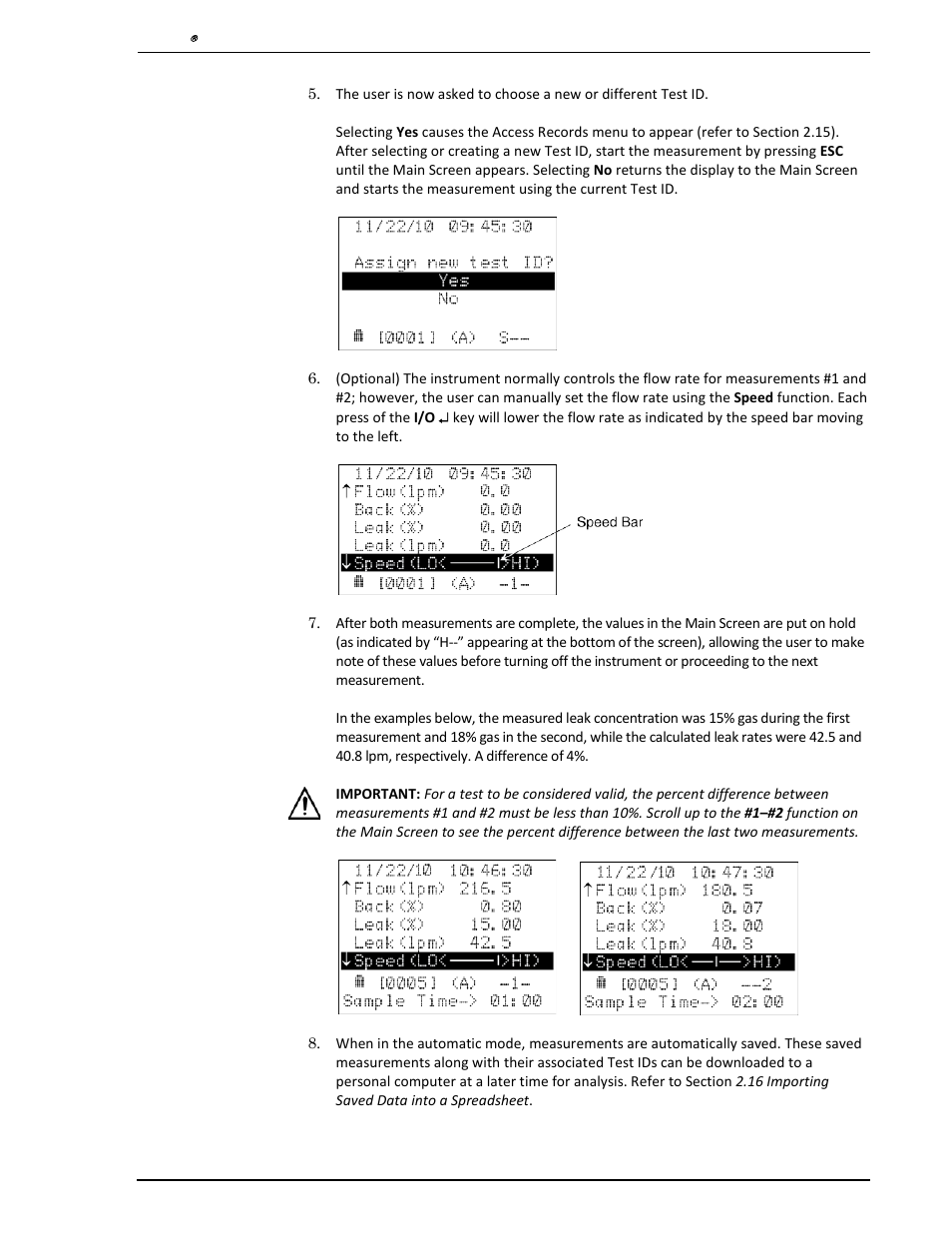 Heath Consultants Hi Flow Sampler User Manual | Page 33 / 62
