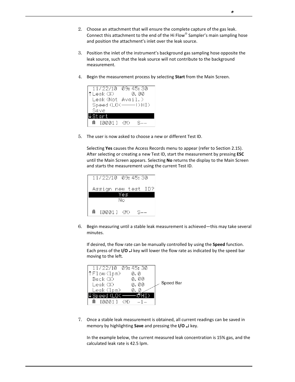 Heath Consultants Hi Flow Sampler User Manual | Page 36 / 62
