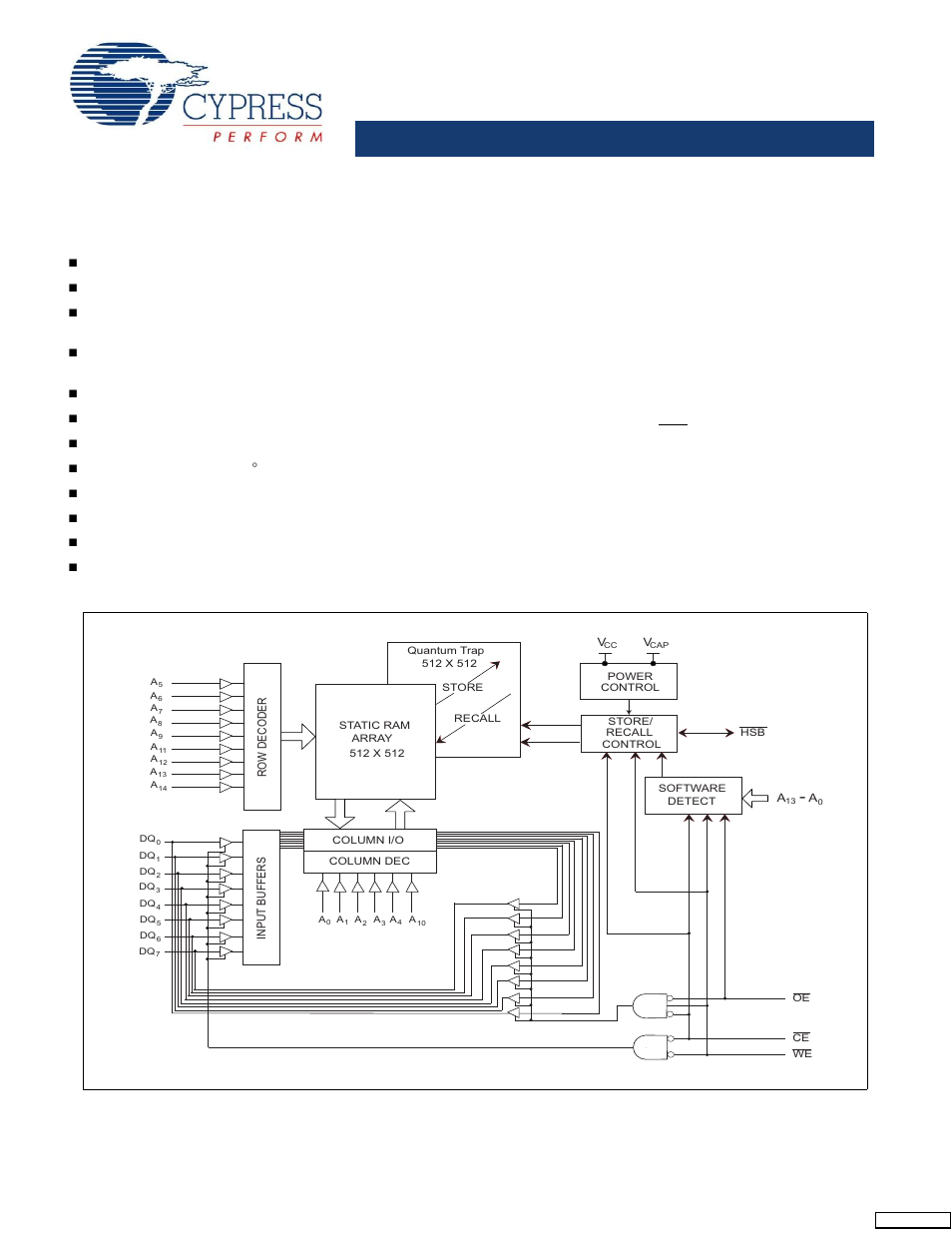 Cypress CY14B256L User Manual | 18 pages