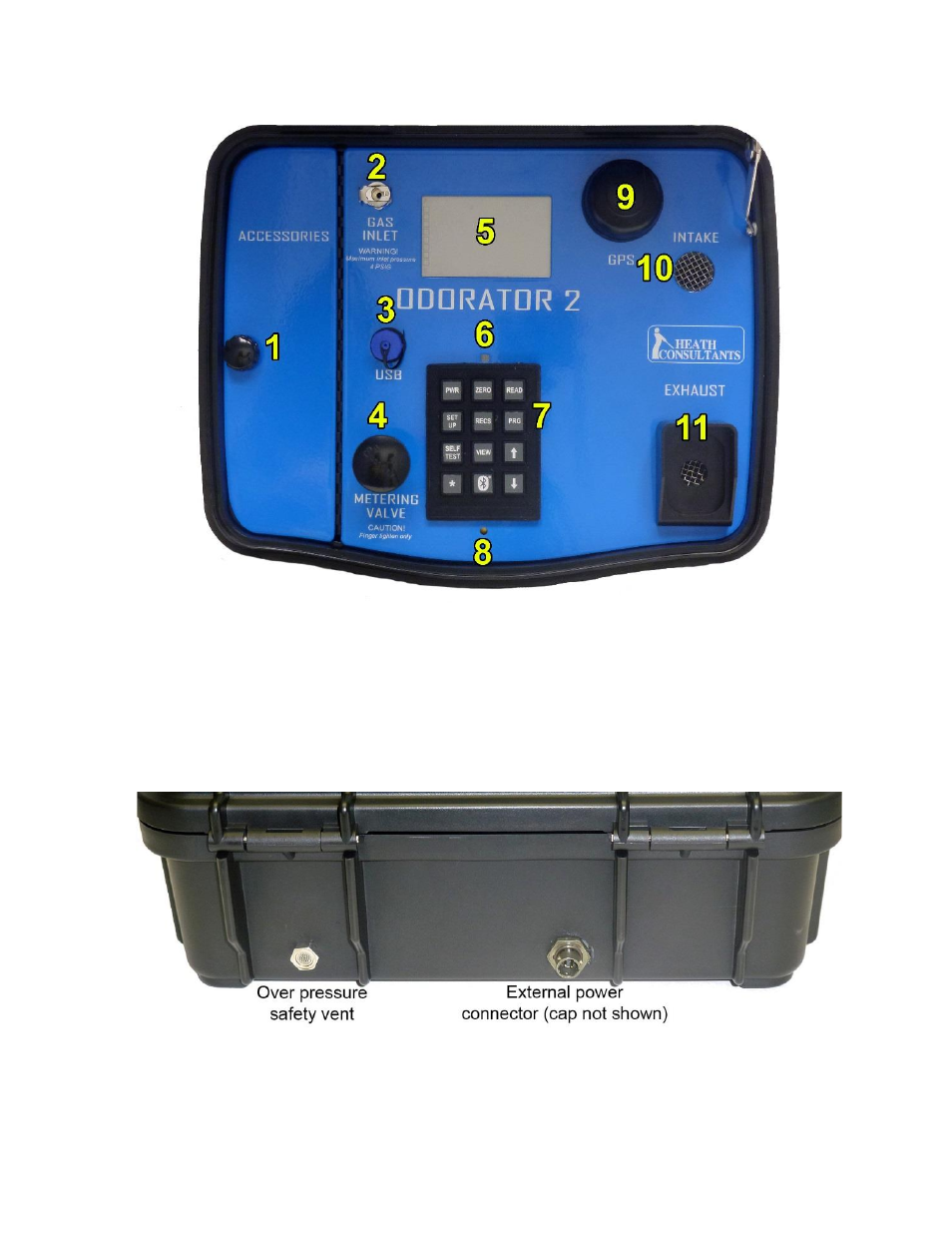 Heath Consultants ODORATOR 2 User Manual | Page 11 / 23