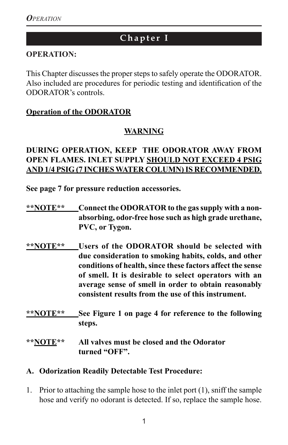 Heath Consultants Odorator Propane User Manual | Page 10 / 32