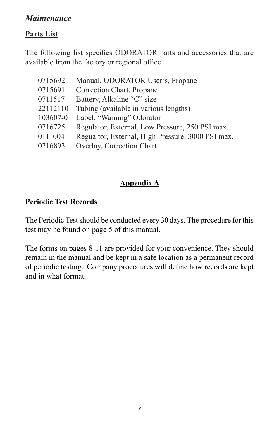 Heath Consultants Odorator Propane User Manual | Page 16 / 32