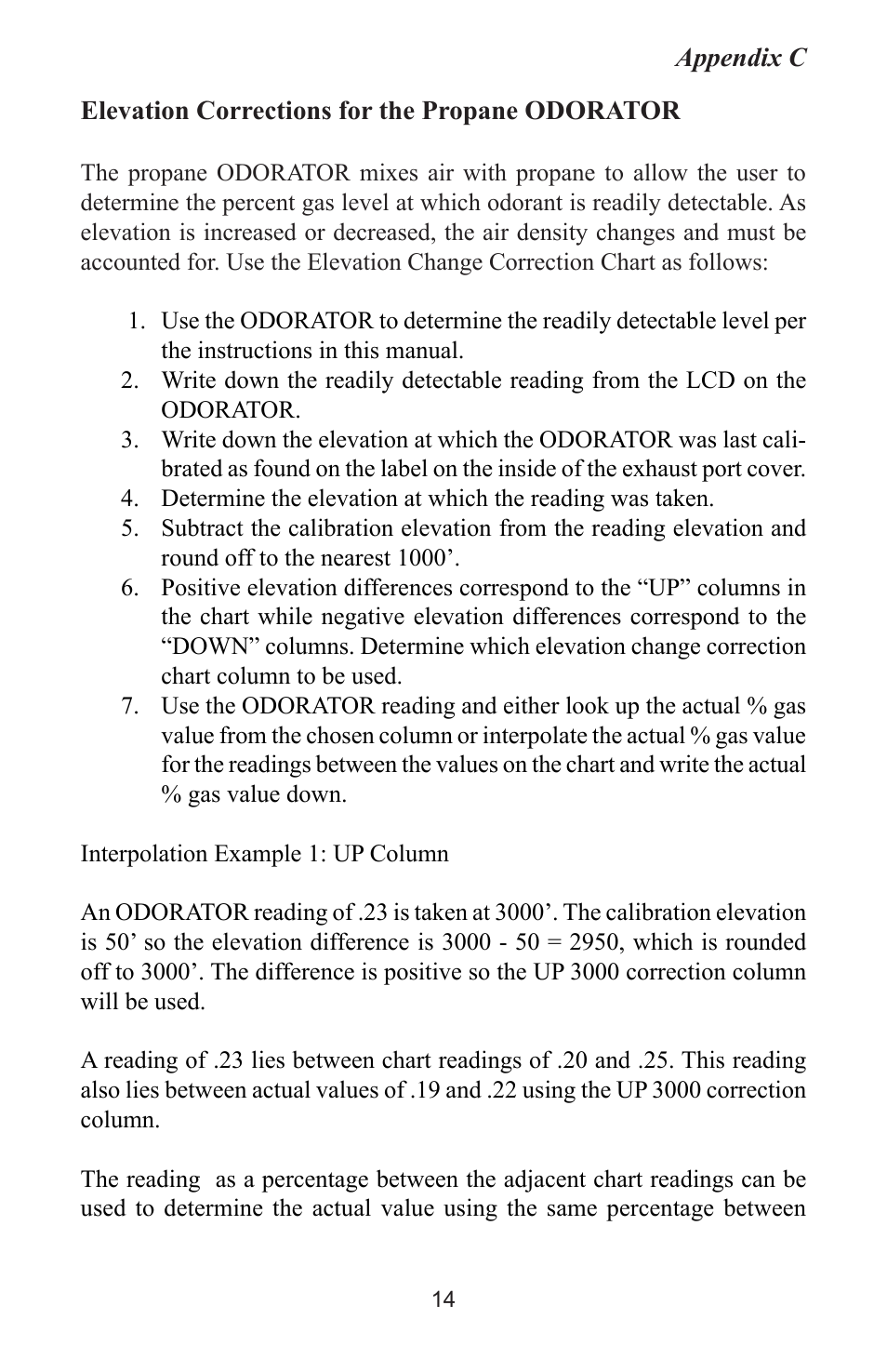 Heath Consultants Odorator Propane User Manual | Page 23 / 32
