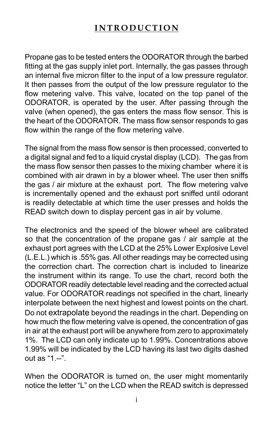 Heath Consultants Odorator Propane User Manual | Page 5 / 32