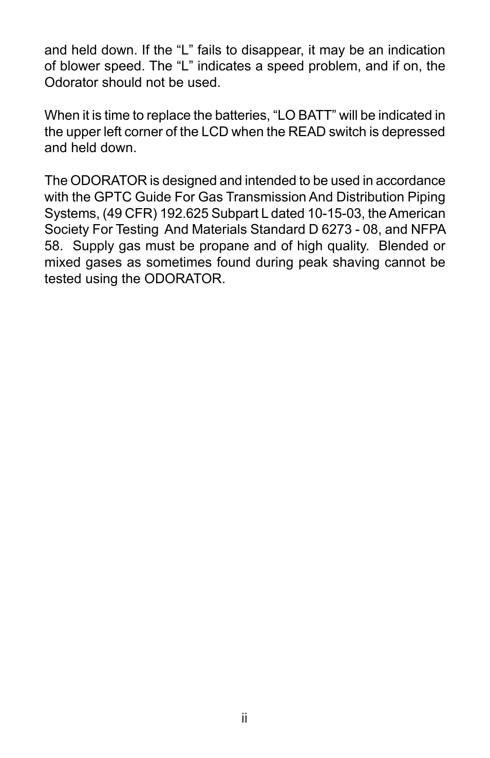 Heath Consultants Odorator Propane User Manual | Page 6 / 32