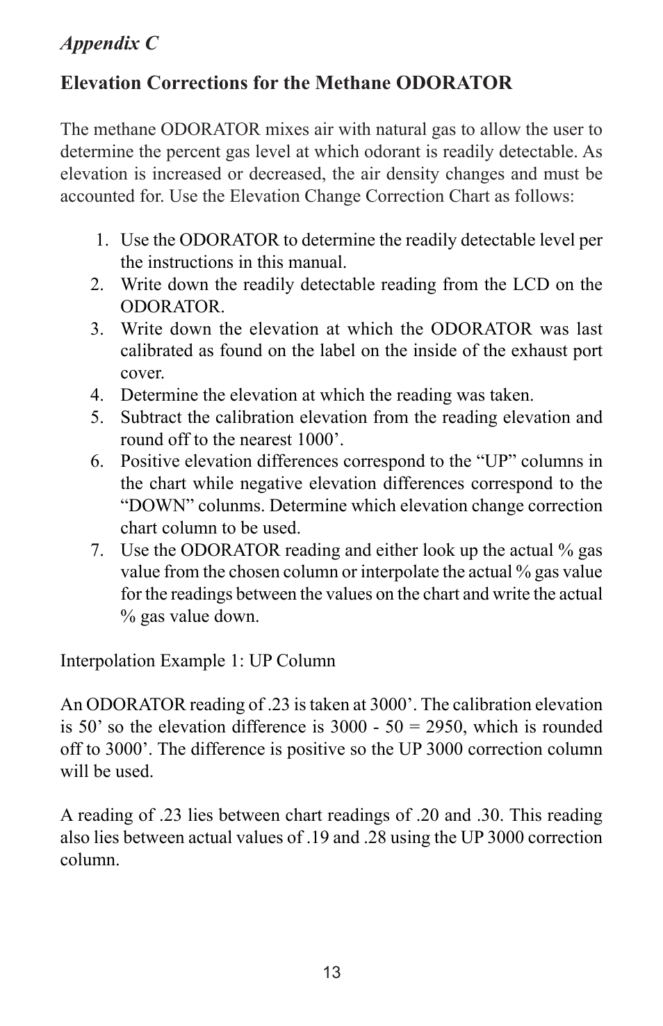 Heath Consultants Odorator User Manual | Page 22 / 31