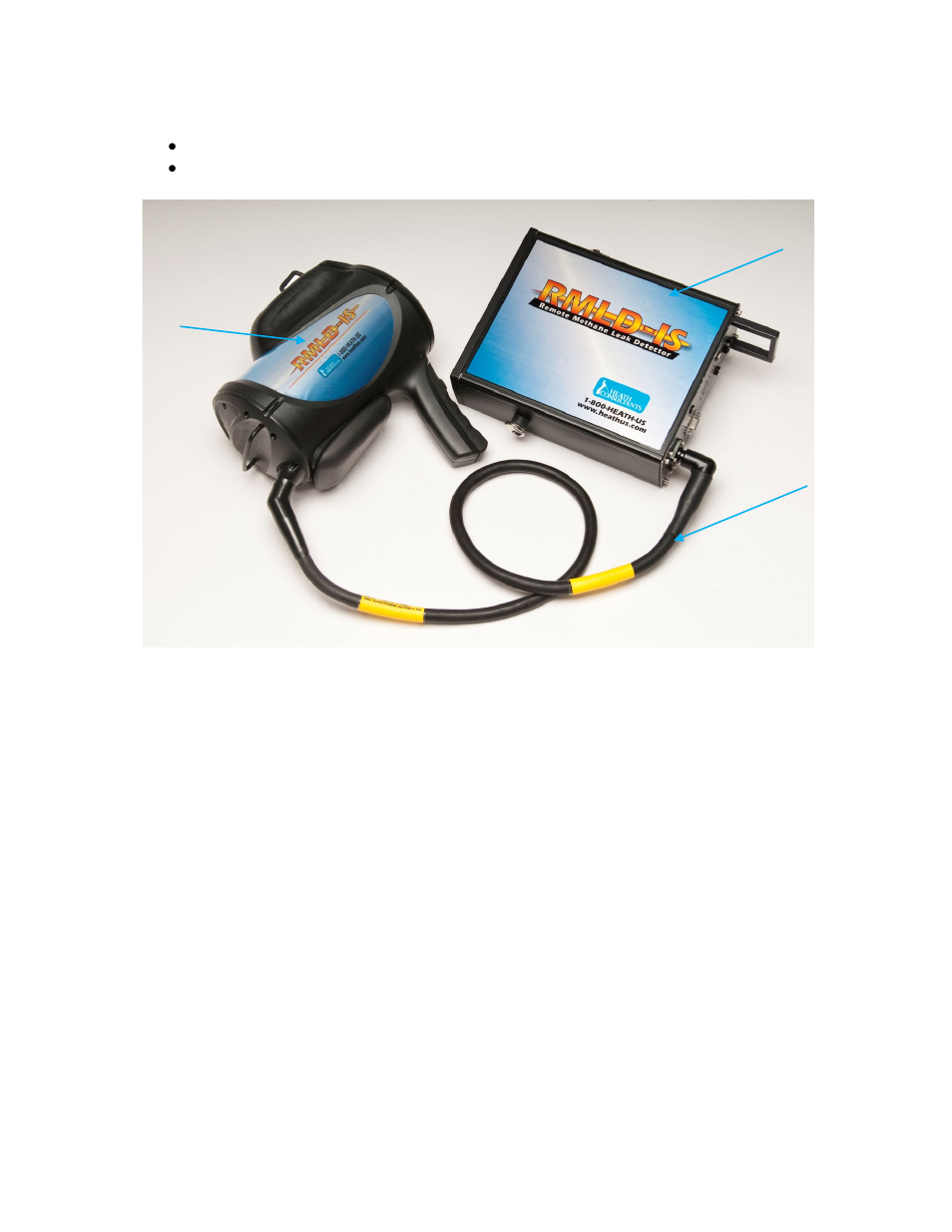 Heath Consultants Remote Methane Leak Detector Intrinsically Safe (RMLD-I) User Manual | Page 7 / 40