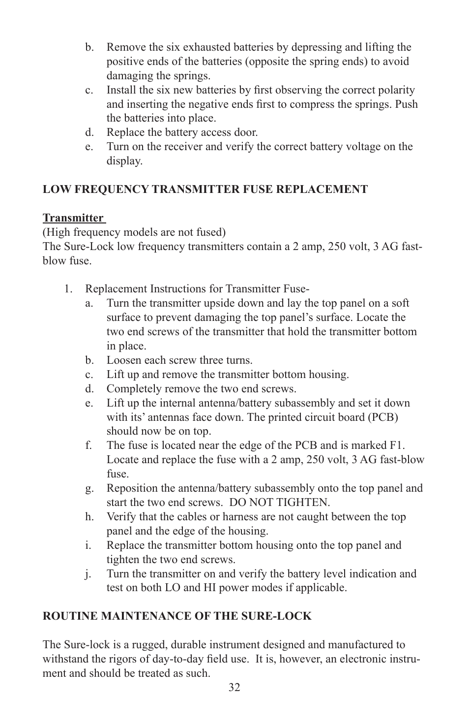 Heath Consultants Sure-Lock All Pro User Manual | Page 35 / 41